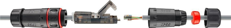UTP CAT6 IP68 Netzwerkkabelstecker Goobay - zdjęcie 2
