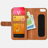 Portfel + etui na telefon MOC Velcro Book Wallet na iPhone 6/7/8 Black