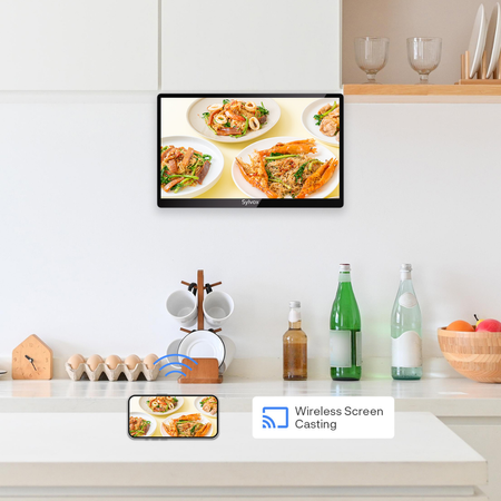 Telewizor podszafkowy Full HD Google TV Sylvox 15.6"