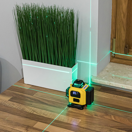 Poziomica laserowa 4D ECO 3 Linbox z Etui - zdjęcie 2