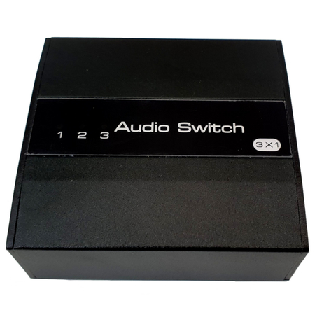 Przełącznik SPDIF / Toslink 3x1 Spacetronik SPA-SF301T2