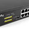 PoE+ SWITCH 10-port GS1010P 120W 1Gbps VLAN CCTV