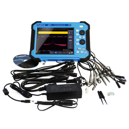 Tablet-Oszilloskop 4CH 70MHz 1GS/s PeakTech 1211