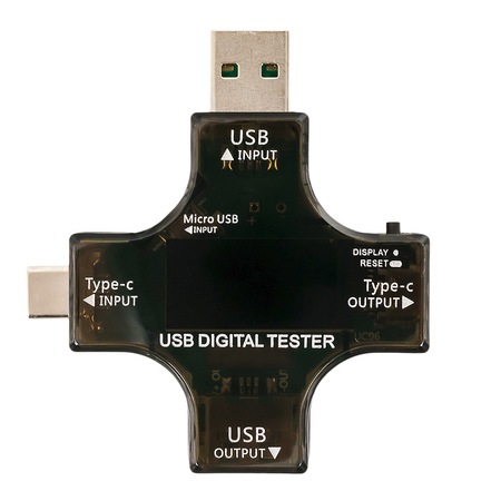 Multifunktionaler USB-C Micro USB-Tester SP-UT01