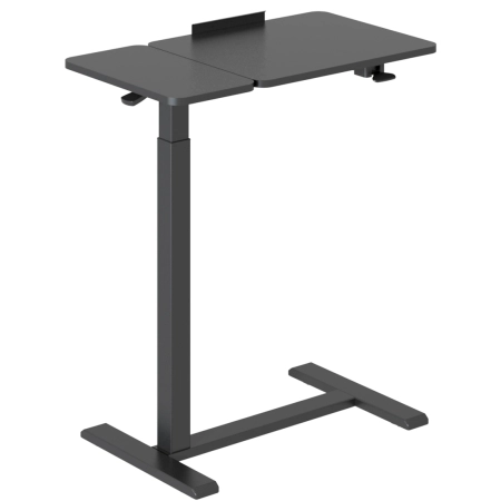 Zestaw wypoczynkowy fotel Spacetronik Flax 04M zielony + stolik regulowany BUDDY