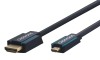 CLICKTRONIC Kabel HDMI - HDMI Micro HD/4K/3D TV 5m OUTLET