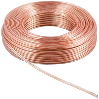 Kabel głośnikowy GOOBAY transparentny 2x4.0mm2 CCA 100m