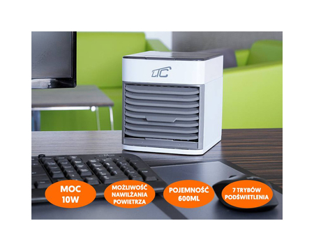 Klimatyzator Mały Mini Mobilny przenośny  pod USB 10W LTC WT09
