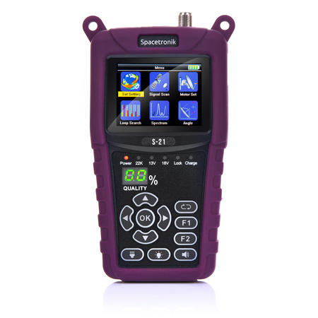 Miernik SAT Finder Spacetronik S-21 DVB-S2 IPTV M3U H.265 - zdjęcie 2