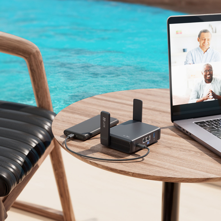 Router mini 2.5G Wi-Fi 7 VPN GL-iNet Slate 7