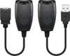 USB predlžovač cez LAN CAT 5e/6/6A Goobay do 40 m