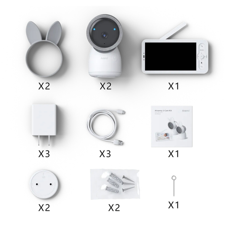 Niania elektroniczna z ekranem Arenti AInanny