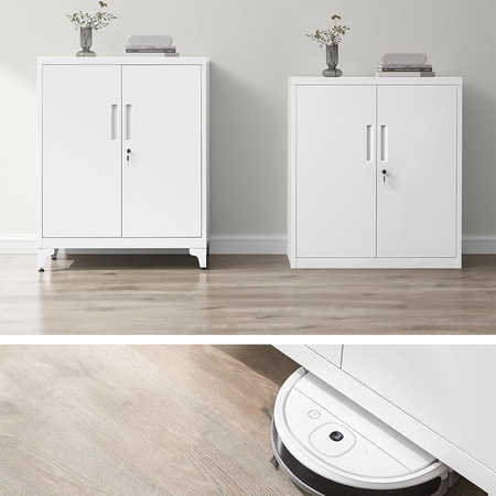 Szafka metalowa z zamkiem Spacetronik SPC-160W