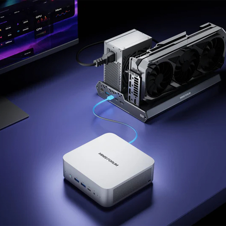 Stacja dokująca eGPU OCuLink TB5 Minisforum DEG2