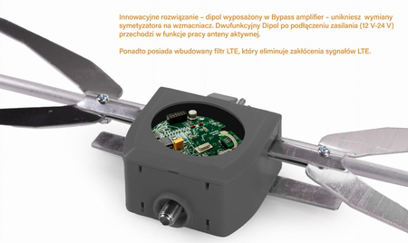 Opticum SPARTA LAMBDA Kombi-Filter VHF + UHF LTE