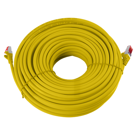 RJ45 CAT 6 S/FTP AWG27 LSZH gelb 30m Kabel