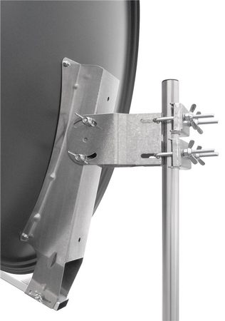80cm Goobay Aluminium Satellitenschüssel GRAPHITE - zdjęcie 2