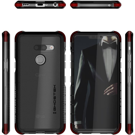 Etui Covert 3 LG G8 czarny - zdjęcie 2