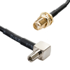 Konektor antenowy gniazdo SMA na wtyk CRC9 10cm