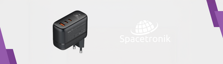 Super szybka ładowarka 65 W GaN 3 w 1 Spacetronik SR101
