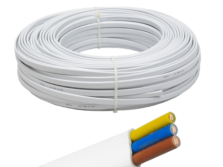 Elektrisches Flachkabel YDYpżo 3x25 450/750V
