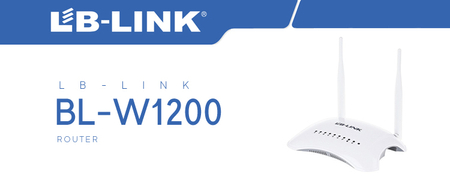 LB-LINK BL-W1200 Router 1200 Mbps, 2*5dBi, 11AC