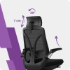 Fotel biurowy ergonomiczny z zagłówkiem Spacetronik ARIAN-10 OUTLET