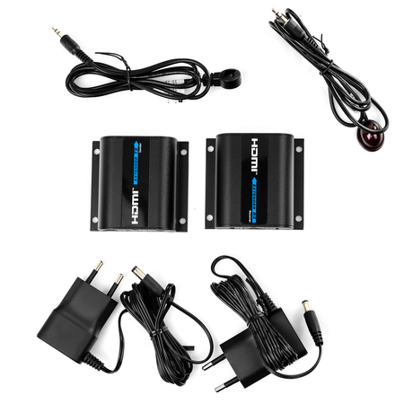 Spacetronik SPH-HLC6IR HDMI zu LAN Konverter