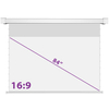Elektryczny Ekran Projekcyjny PEV Ścienny 84"