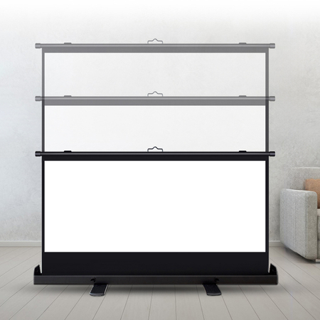 Ekran Projekcyjny Podłogowy Rozwijany 100" 4k 16:9 Outlet A+