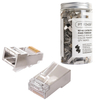 Wtyk sieciowy Pass Through RJ45 przelotowy przezroczysty CAT 5E FTP PT-RJ455FT-0 100szt