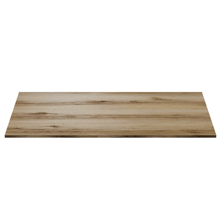 Universal-Schreibtischplatte 138x80x18cm Eiche Lungo