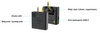 B05 2x Bluetooth 1Mii Sender 2xAUX Jack 35 10m