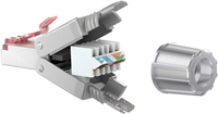 Wtyk sieciowy RJ45 beznarzędziowy skręcany CAT 6 STP ekranowany Goobay