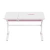 Biurka dla dziecka ręczne Spacetronik XD SPE-X104WP 120x60 cm biały+róż OUTLET
