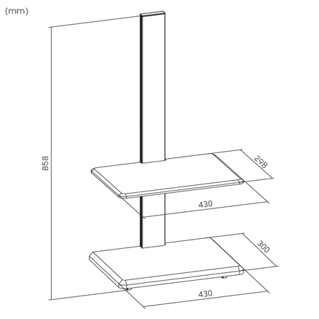 Zestaw DONICZKA nawadniająca 10L + KWIETNIK SZUFLADA LAMPA do roślin SMART GARDEN Spacetronik
