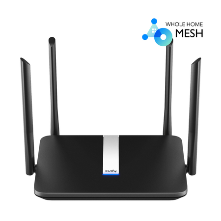 Router Wi-Fi 5 Mesh 2100mb/s Open WRT VPN Dual Band Cudy WR2100 4x5Dbi
