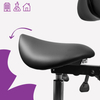 Ergonomiczny hoker regulowany SELLA 1 czarny