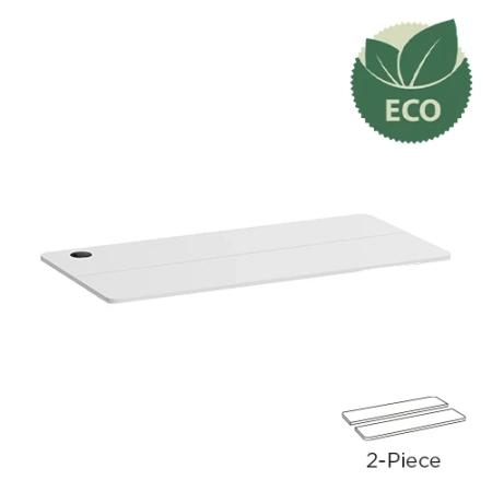 Biurko elektryczne białe z regulacją wysokości Spacetronik SPE-O120 Moris 140x60 OUTLET