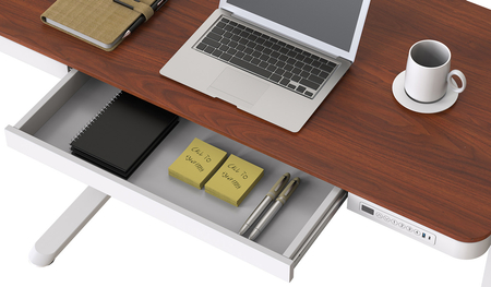 Elektryczne biurko Spacetronik SPE-B127WM Astrid Outlet C+ - zdjęcie 2