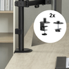 Uchwyt na trzy monitory Spacetronik SPA-130