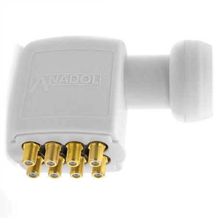 LNB Octo ANADOL + F-Stecker GOLD 16 Stk.