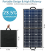 Przenośny panel solarny FlashFish 50W do ładowania powerbanku, smartfonów, urządzeń S1850 FF