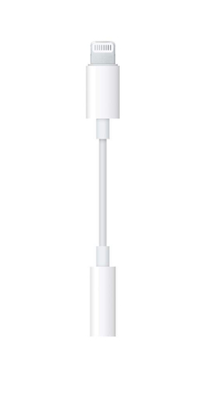 Adapter przejściówka iPhone Apple Lightning na gniazdo jack 3,5mm SPL-A01