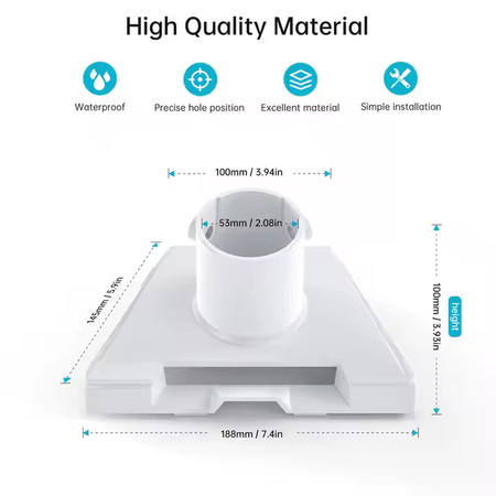 Adapter rurowy do anteny Starlink Gen 3 Standard - zdjęcie 2