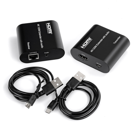 Spacetronik SPH-HLC54 4Kjack HDMI zu LAN Konverter - zdjęcie 2