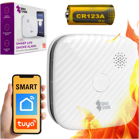 Smart Life Funk-Rauchmelder SL-DS02