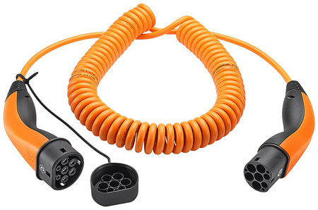EV-Spiralkabel Typ 2 LAPP 11kW 20A orange 5m - zdjęcie 2