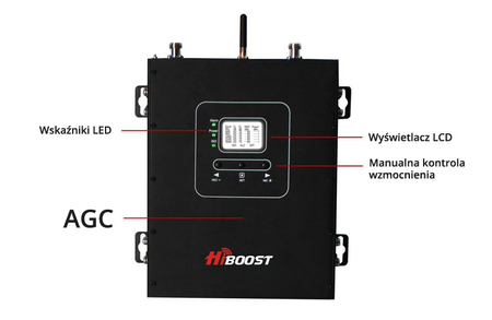Zestaw Repeater GSM/3G/4G HiBoost Hi23-5S 5 pasm