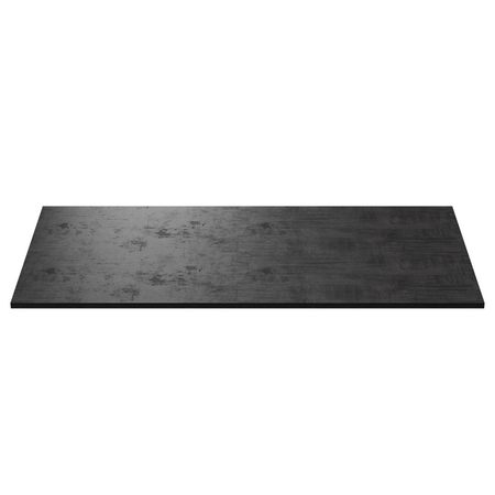 Universal-Schreibtischplatte 130x65x18cm Cascade Schwarz